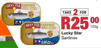 Take 'n Pay Lucky star sardines offer