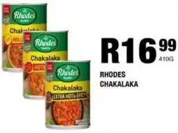 Take 'n Pay Rhodes chakalaka offer