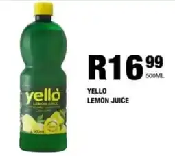 Take 'n Pay Yello lemon juice offer