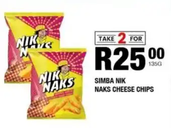 Take 'n Pay Simba nik naks cheese chips offer