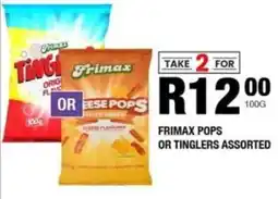 Take 'n Pay Frimax pops or tinglers assorted offer