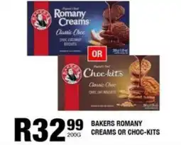 Take 'n Pay Bakers romany creams or choc-kits offer