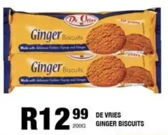 Take 'n Pay De vries ginger biscuits offer