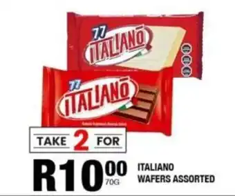 Take 'n Pay Italiano wafers assorted offer