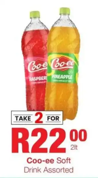 Take 'n Pay Coo-ee Soft Drink Assorted offer