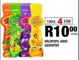 Take 'n Pay Wildpops juice assorted offer