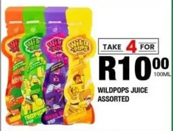 Take 'n Pay Wildpops juice assorted offer