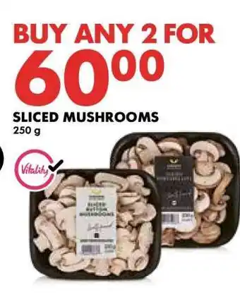 Woolworths Sliced Mushrooms offer