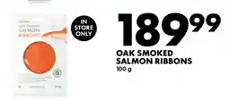 Woolworths OAK SMOKED SALMON RIBBONS offer
