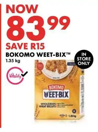 Woolworths Bokomo Weet-Bix offer