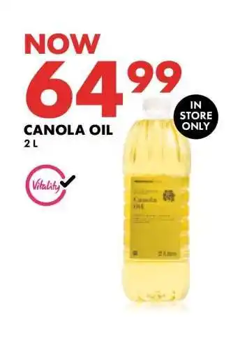 Woolworths Canola Oil offer