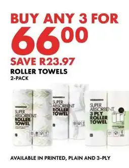 Woolworths Roller Towels 2-Pack offer