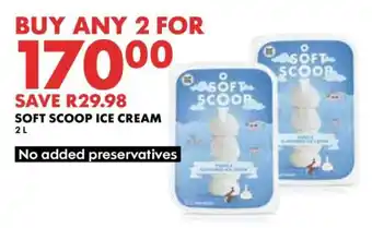 Woolworths Soft Scoop Ice Cream offer