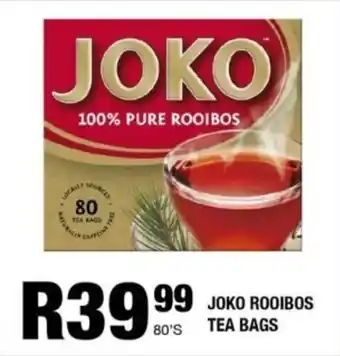Take 'n Pay Joko rooibos tea bags offer