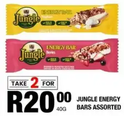 Take 'n Pay Jungle energy bars assorted offer