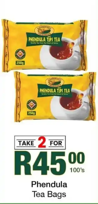 Take 'n Pay Phendula Tea Bags offer