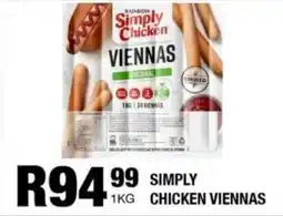 Take 'n Pay Simply chicken viennas offer
