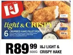 Take 'n Pay I&J light & crispy hake offer