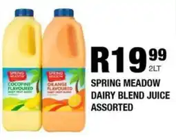 Take 'n Pay Spring meadow dairy blend juice assorted offer