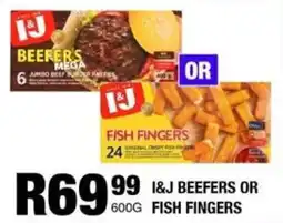 Take 'n Pay I&J beefers or fish fingers offer