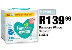 Take 'n Pay Pampers Wipes Sensitive offer