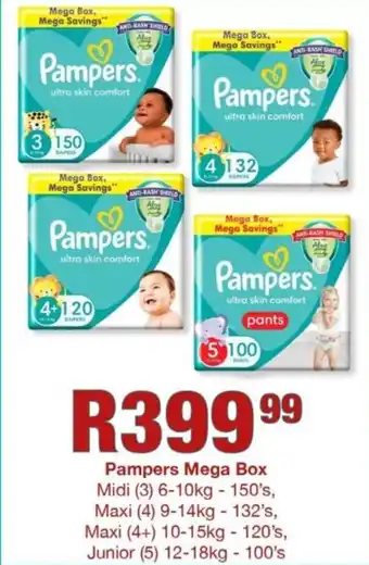 Take 'n Pay Pampers Mega Box offer