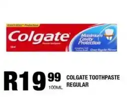 Take 'n Pay Colgate toothpaste regular offer