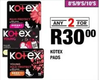 Take 'n Pay Kotex pads offer