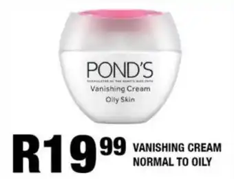 Take 'n Pay Vanishing cream normal to oily offer