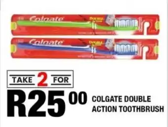 Take 'n Pay Colgate double action toothbrush offer