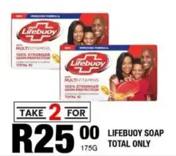 Take 'n Pay Lifebuoy soap total only offer