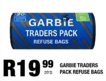 Take 'n Pay Garbie traders pack refuse bags offer