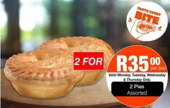 Take 'n Pay Pies Assorted offer