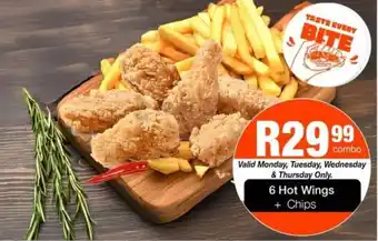 Take 'n Pay Hot Wings + Chips offer