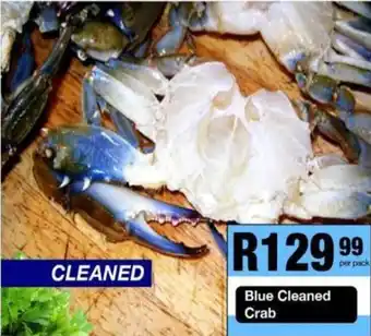 Take 'n Pay Blue Cleaned Crab offer