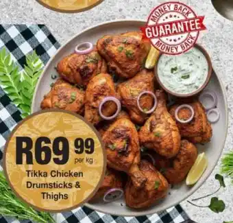 Take 'n Pay Tikka Chicken Drumsticks & Thighs offer