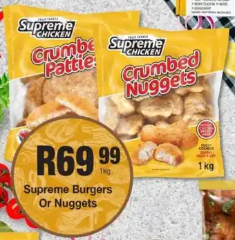 Take 'n Pay Supreme Burgers Or Nuggets offer