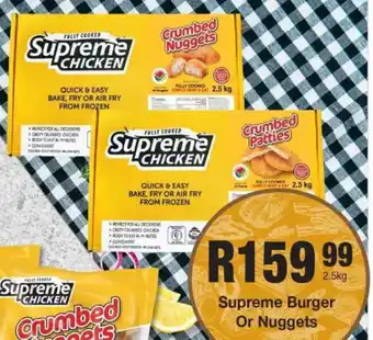 Take 'n Pay Supreme Burger Or Nuggets offer