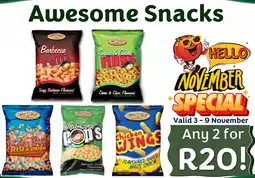 Foodeez Awesome Snacks offer