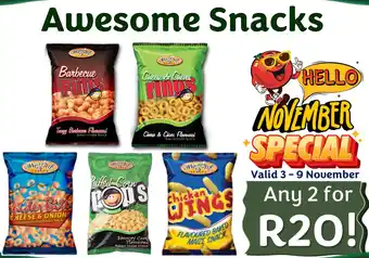 Foodeez Awesome Snacks offer