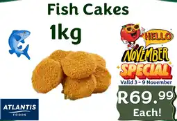Foodeez Atlantis Fish Cakes offer