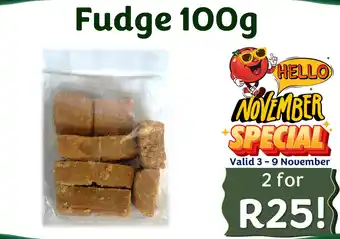 Foodeez Fudge offer