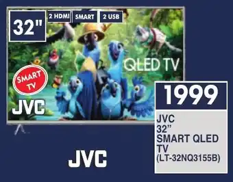 President Hyper JVC 32" Smart QLED TV offer