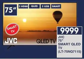 JVC 75" Smart QLED TV