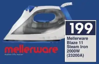 President Hyper Mellerware Blaze 11 Steam Iron 2000W offer
