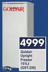 President Hyper Goldair Upright Freezer offer