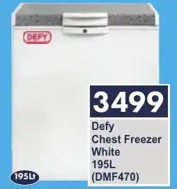 President Hyper Defy Chest Freezer White offer