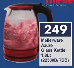 President Hyper Mellerware Azure Glass Kettle offer