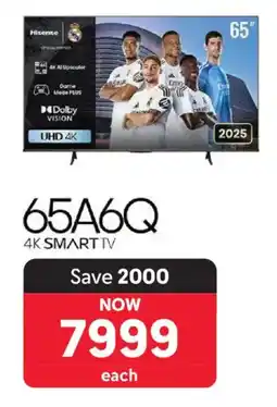 Makro Hisense 65" 4K Smart TV offer