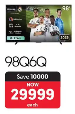 Makro Hisense 98" QLED 4K Smart TV offer